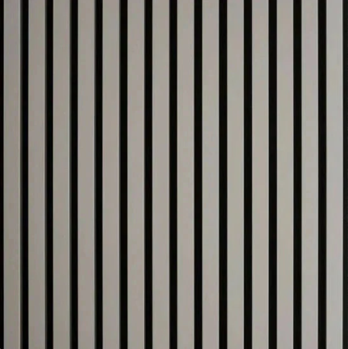Gray Oak acoustic slat panel — SOVAIA RIPPEL
