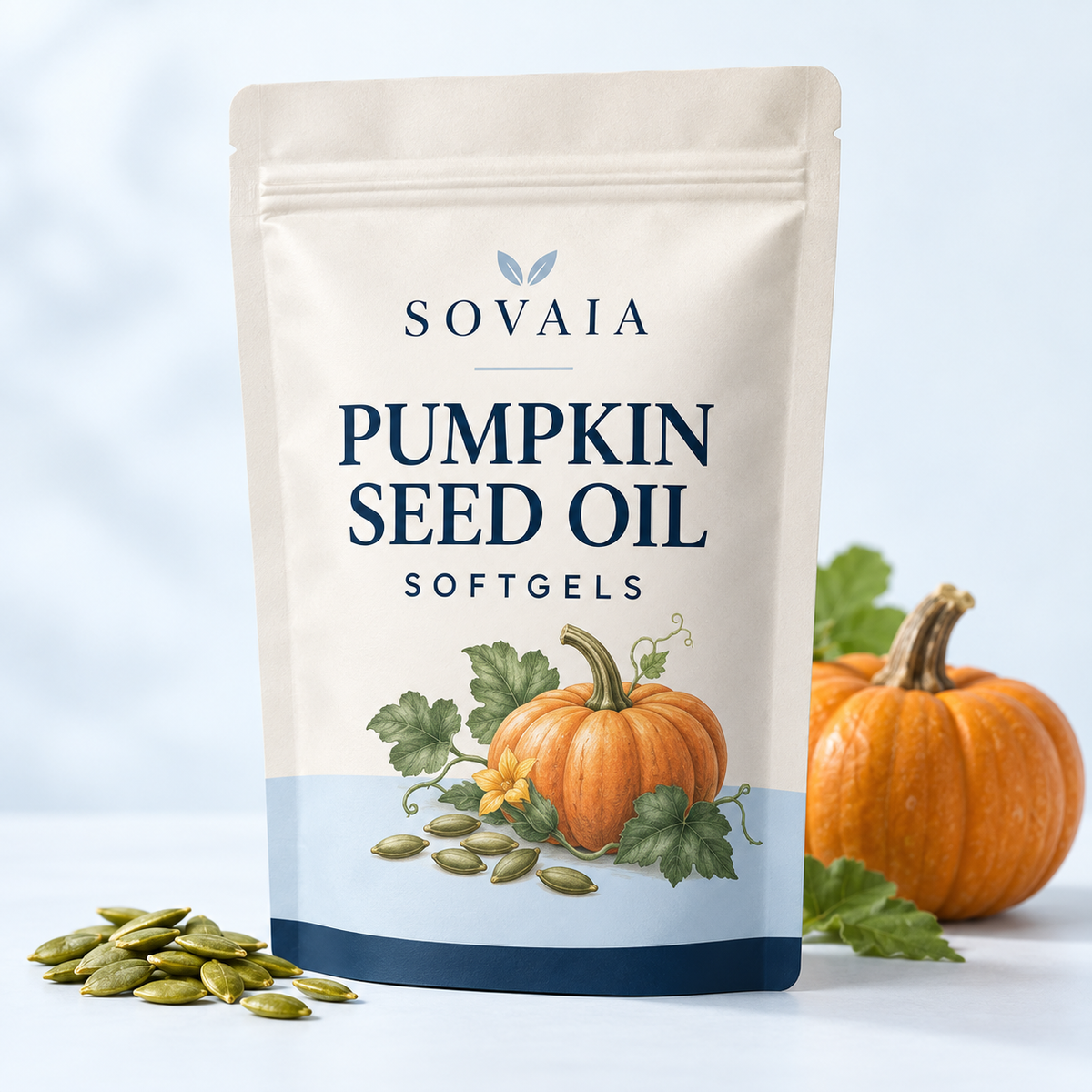 SOVAIA Pumpkin Seed Oil Softgels