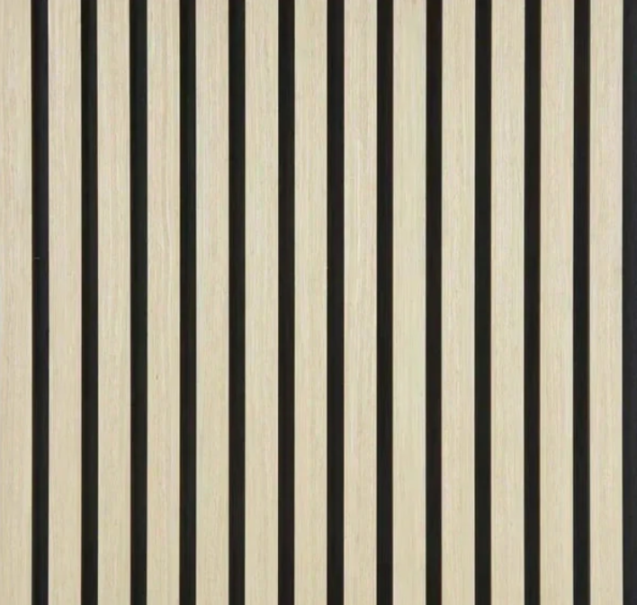 Sand acoustic slat panel — SOVAIA RIPPEL